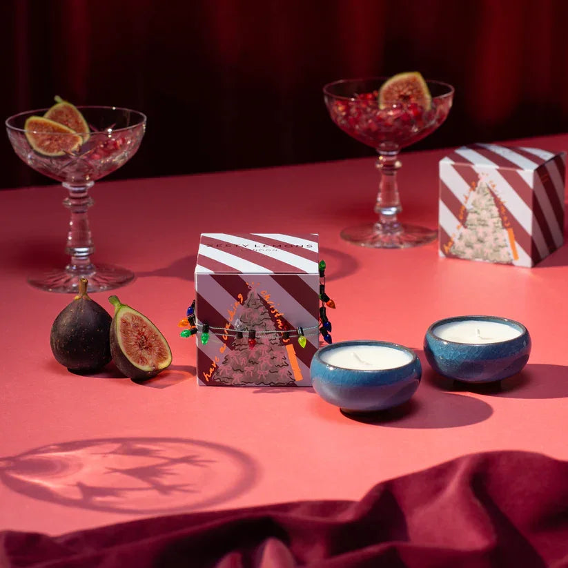 Cracking Christmas Tea Lights (Box of 2) - Fireside