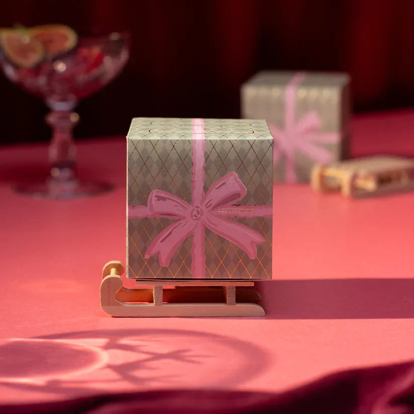 Christmas Bow Tea Lights (Box of 2) - Myrrh & Tonka