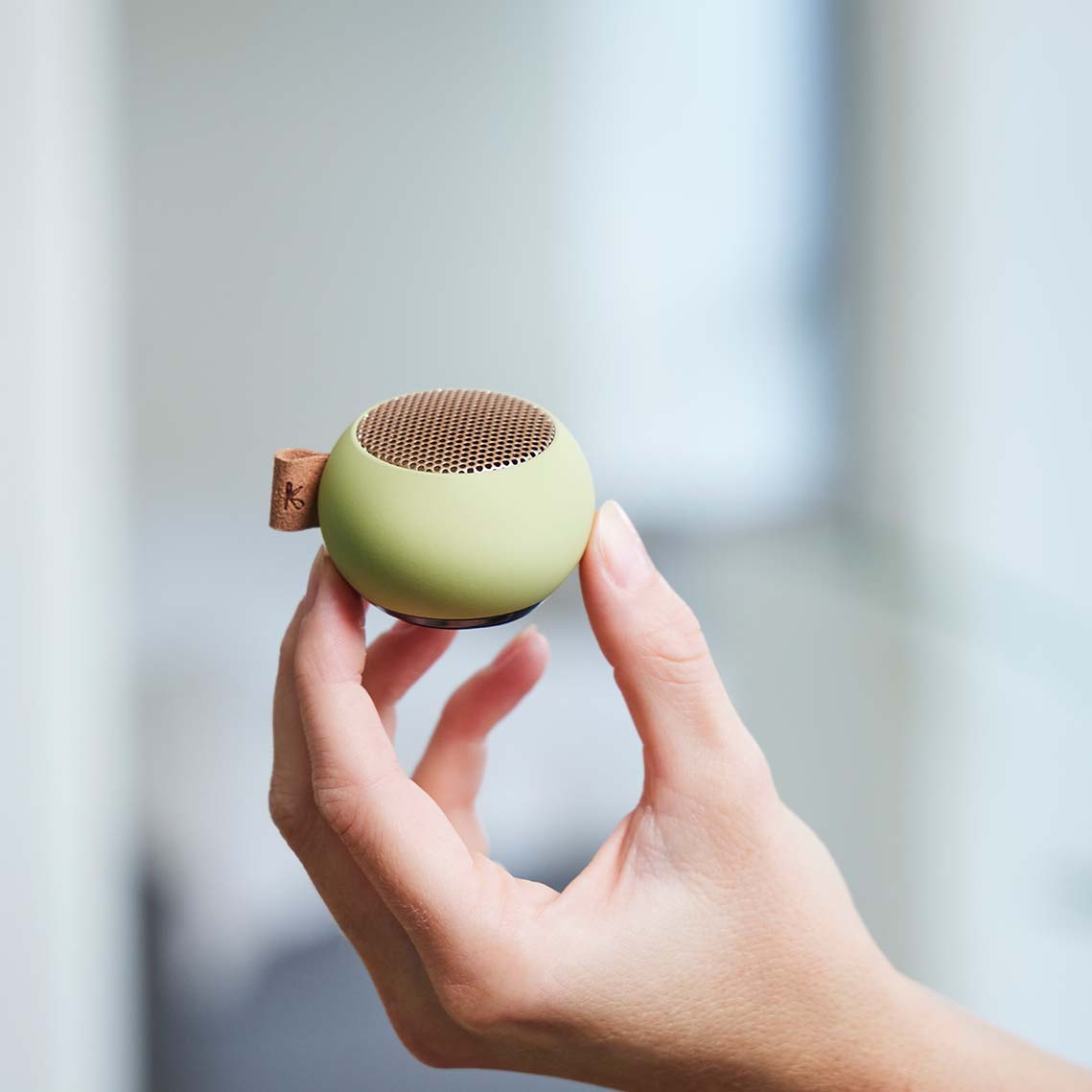 aGO Mini Bluetooth Speaker by Kreafunk - Dusty Olive