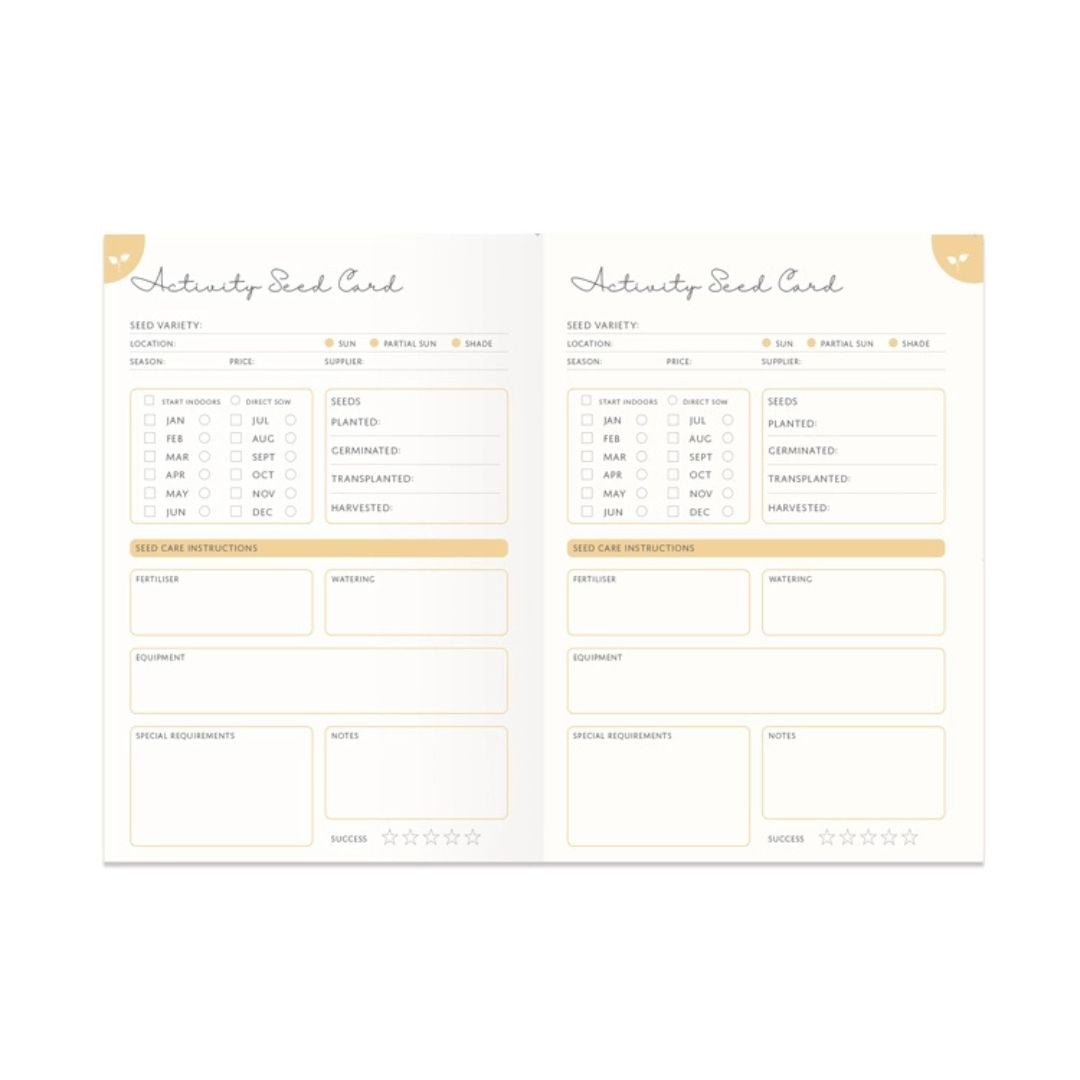 Bloom & Grow Garden Journal