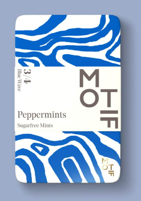 Motif Mints - Blue Wave