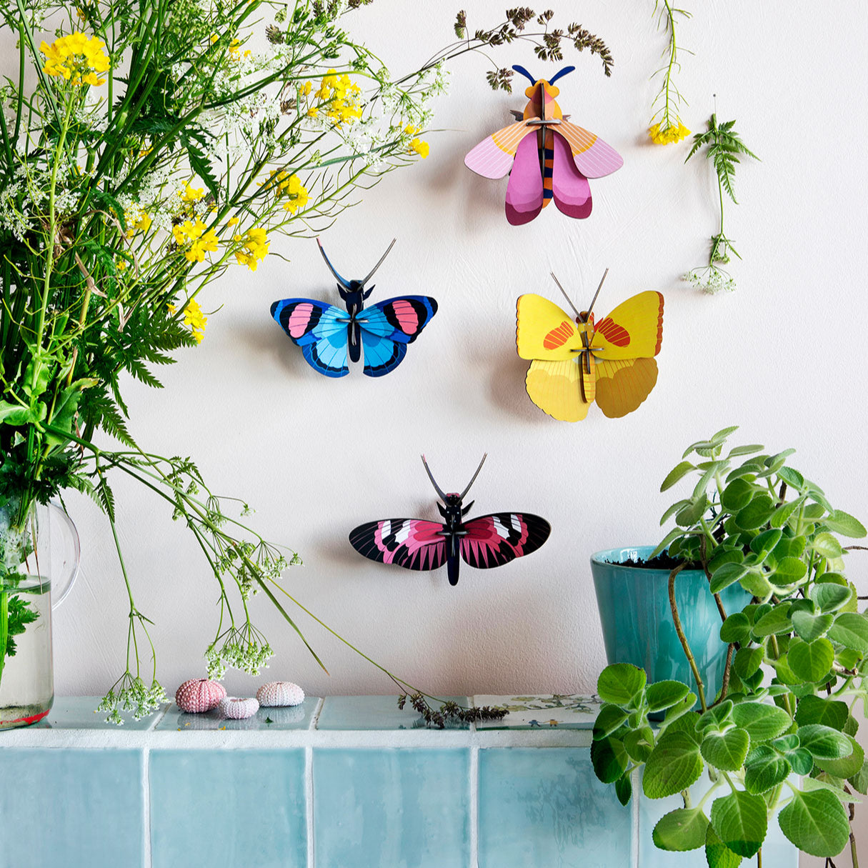 Yellow Butterfly - Wall Art