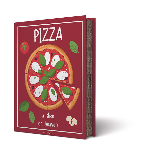 A Slice of Heaven 2-piece Pizza Set - Pizza Cutting Board + Cutter