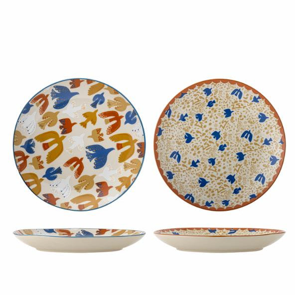Bloomingvale Anniversary Dinner Plate, Multi 25cm