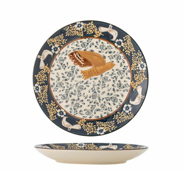 Bloomingvale Hezha Plate, Stoneware