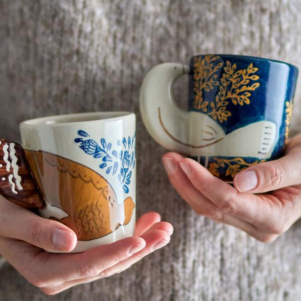 Bloomingvale Hezha Cup, Stoneware
