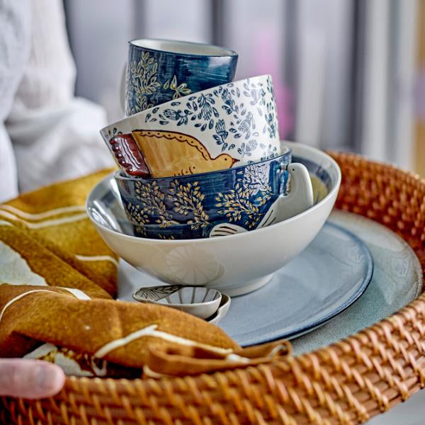 Bloomingvale Hezha Bowl 13cm Stoneware