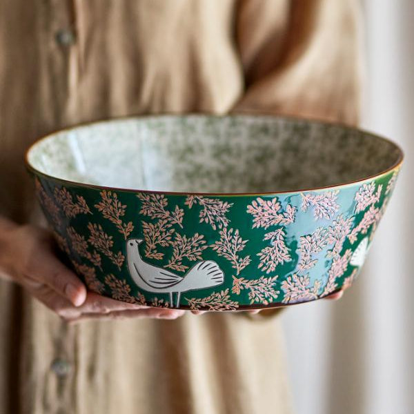Bloomingvale Hezha Bowl 28cm Stoneware
