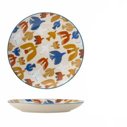 Bloomingvale Anniversary Dinner Plate, Multi 25cm