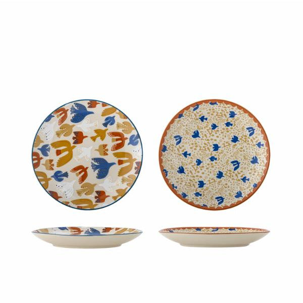 Bloomingvale Anniversary Serving Plate, Multi 20cm