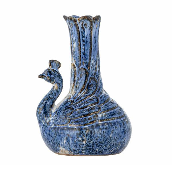 Bloomingville Kali Vase, Blue