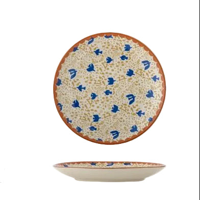 Bloomingvale Anniversary Dinner Plate, Multi 25cm