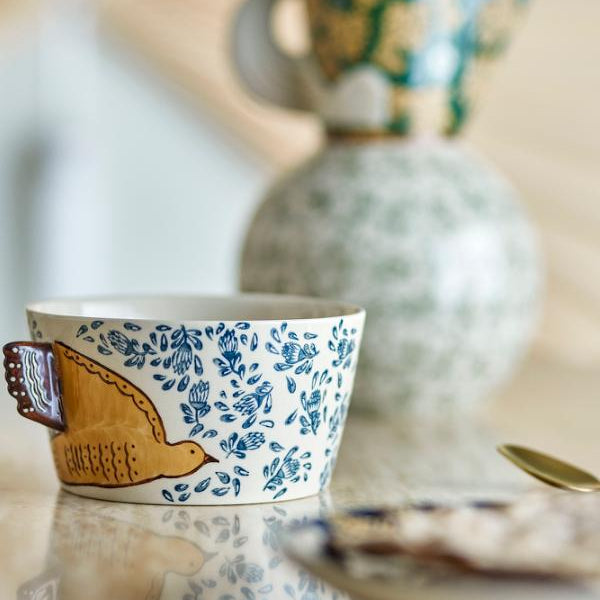 Bloomingvale Hezha Bowl 13cm Stoneware