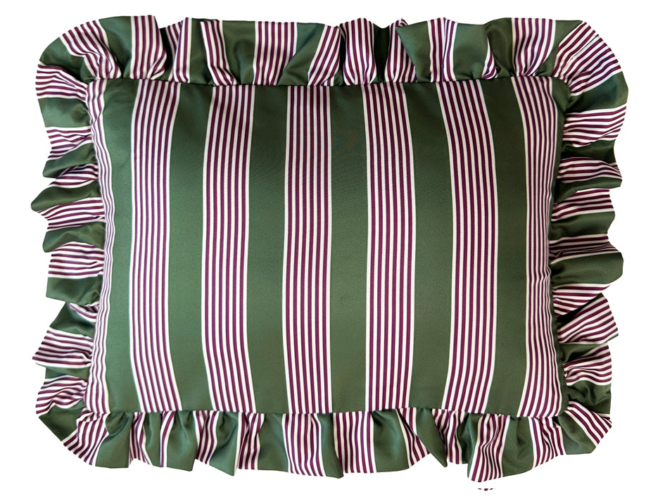 Abahna Bath Pillow - Pink & Green