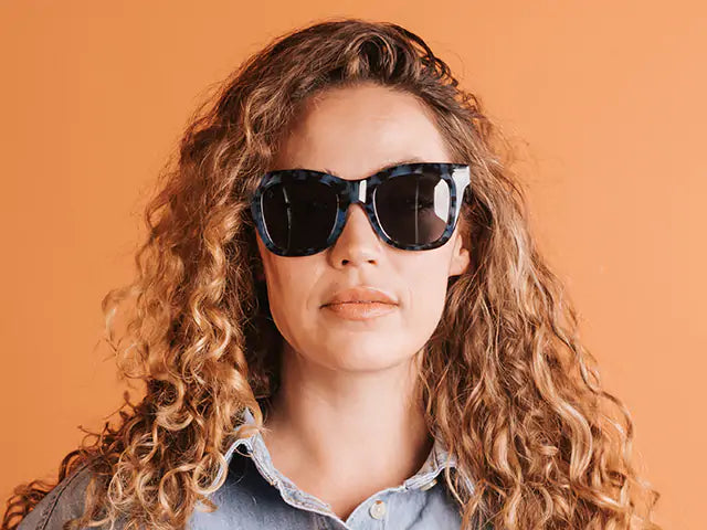 Goodlookers Sunglasses 'Olsen' Blue Tortoiseshell