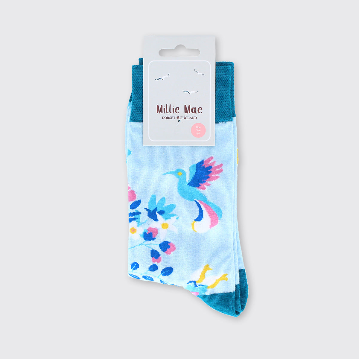 Millie Mae - Humming Bird - Teal