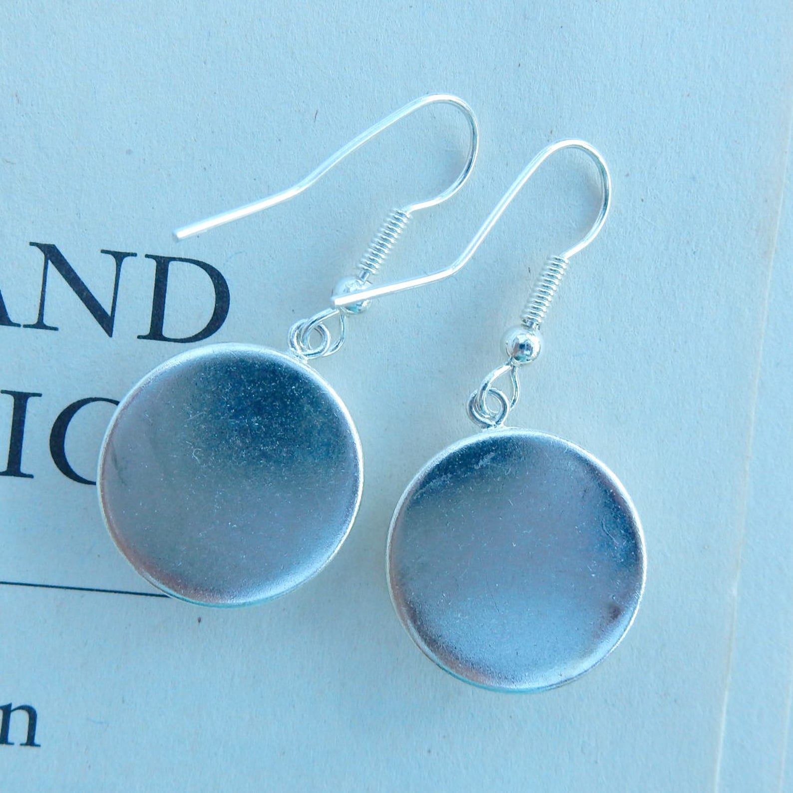 Pride & Prejudice Earrings, Lizzy and Darcy