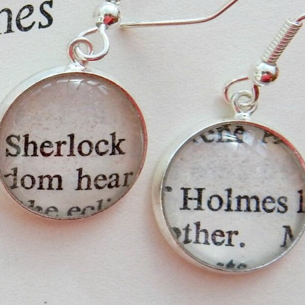 Sherlock Holmes Earrings