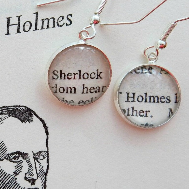 Sherlock Holmes Earrings