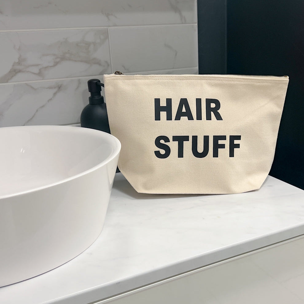 Hair Stuff Pouch - Natural