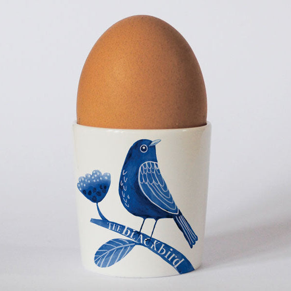 Indigo Blackbird Egg Cup - Repeat Repeat