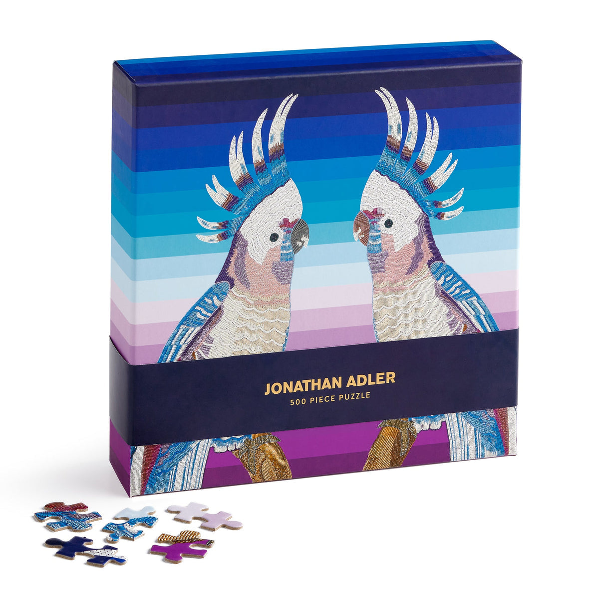 Jonathan Adler - 500 piece Jigsaw - Parrots