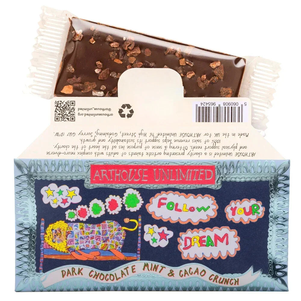 Arthouse Unlimited - Joy Sized: Follow Your Dream, Dark Chocolate Mint & Cacao Crunch