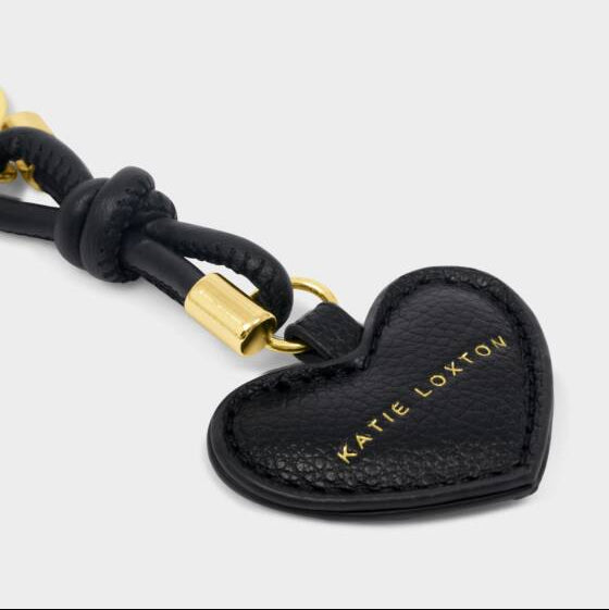 Key to My Heart - Black Heart Keyring - Katie Loxton