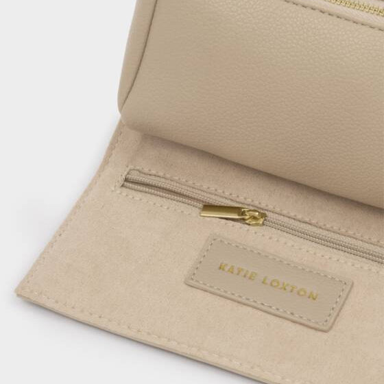 Travel Jewellery & Accessories Organiser - Light Taupe-  Katie Loxton