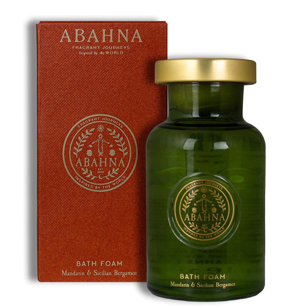 Abahna Bath Foam -  Mandarin & Silician Bergamot