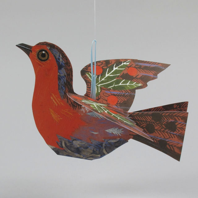 Flying Robin 3D Card