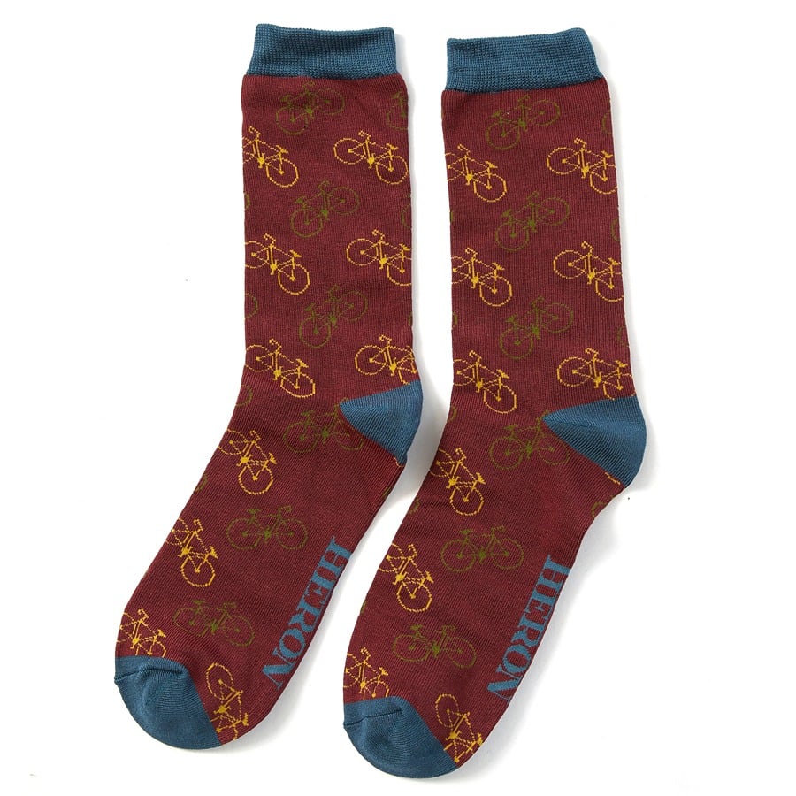 Mr Heron Little Bikes Socks Box
