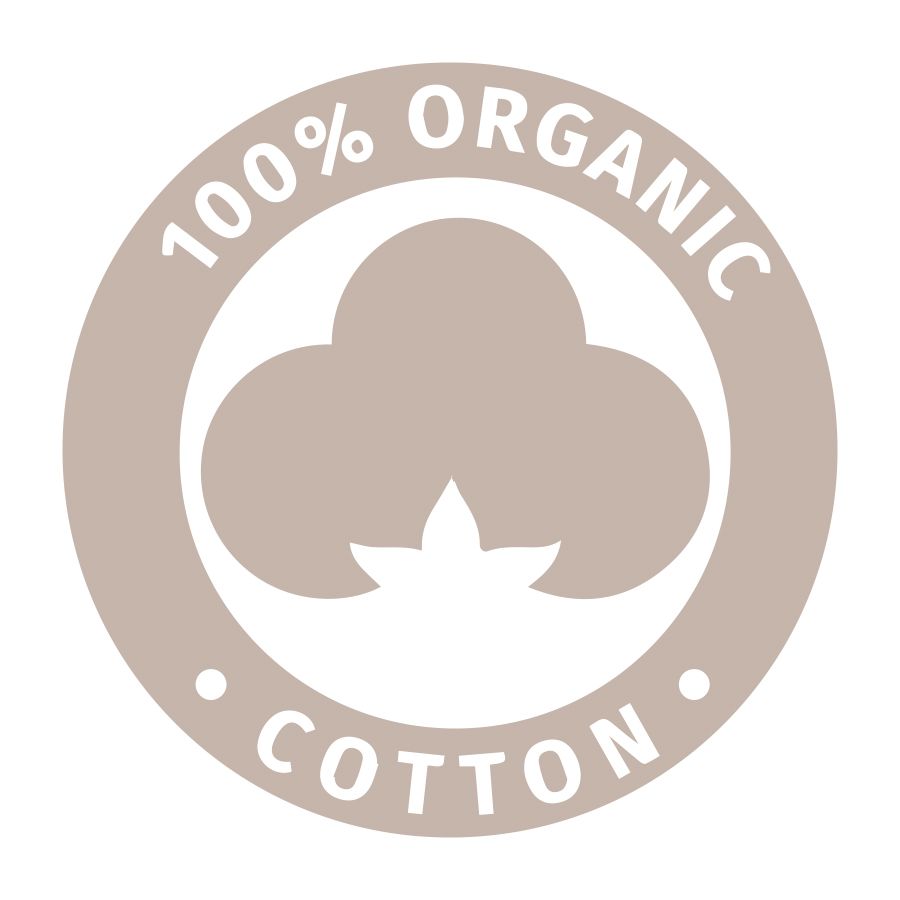 Organic Cotton Blue Mix Batik Stripe Scarf