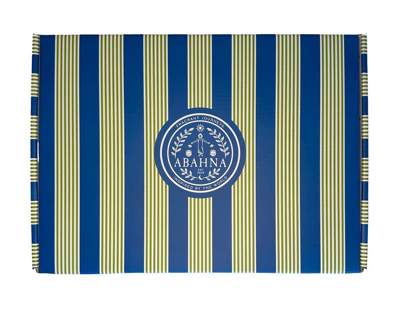 Abahna Bath Pillow - Blue & Green