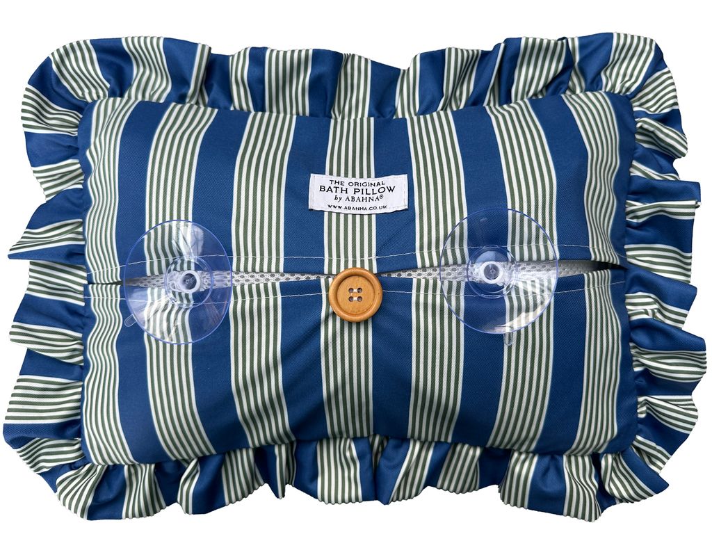 Abahna Bath Pillow - Blue & Green