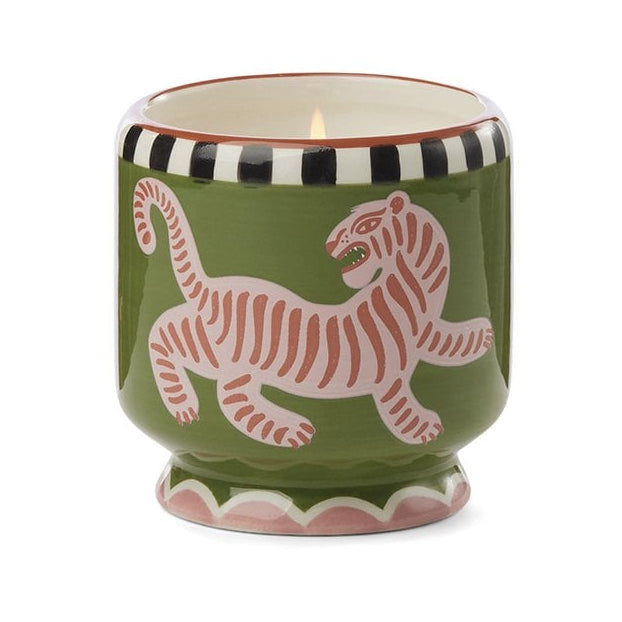 Tiger Black Cedar & Fig Soy Wax Candle