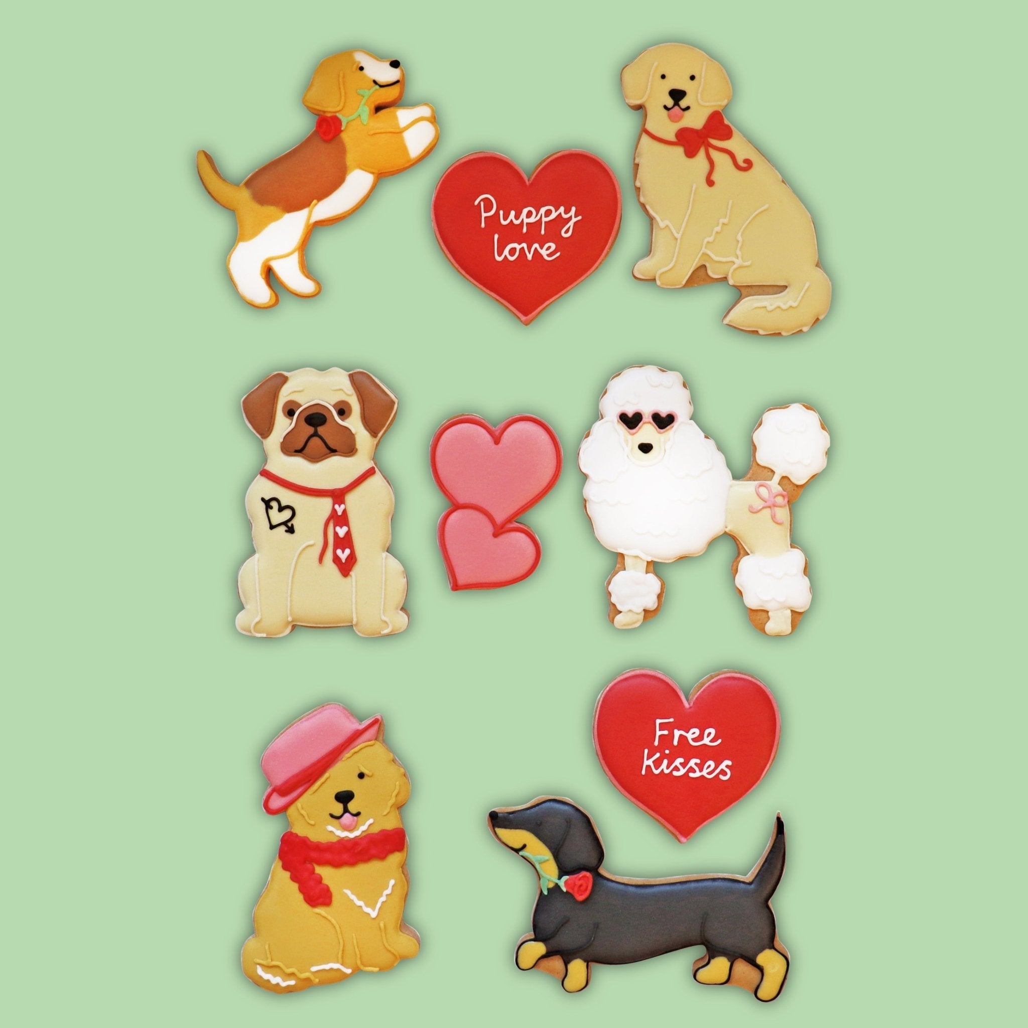 Biscuiteers Puppy Love Biscuit Tin