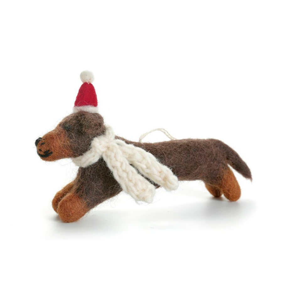 Dachshund Through The Snow Men's Christmas Gift Box