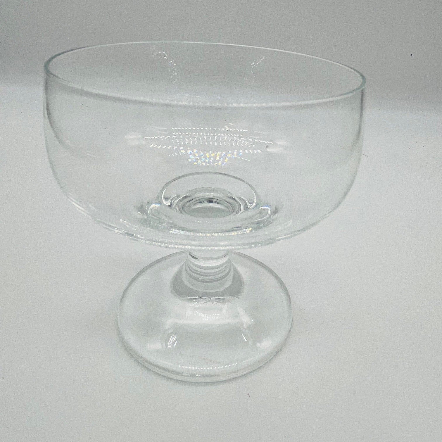 Vintage Glass - Santa's Set of 4 Sundae Glasses