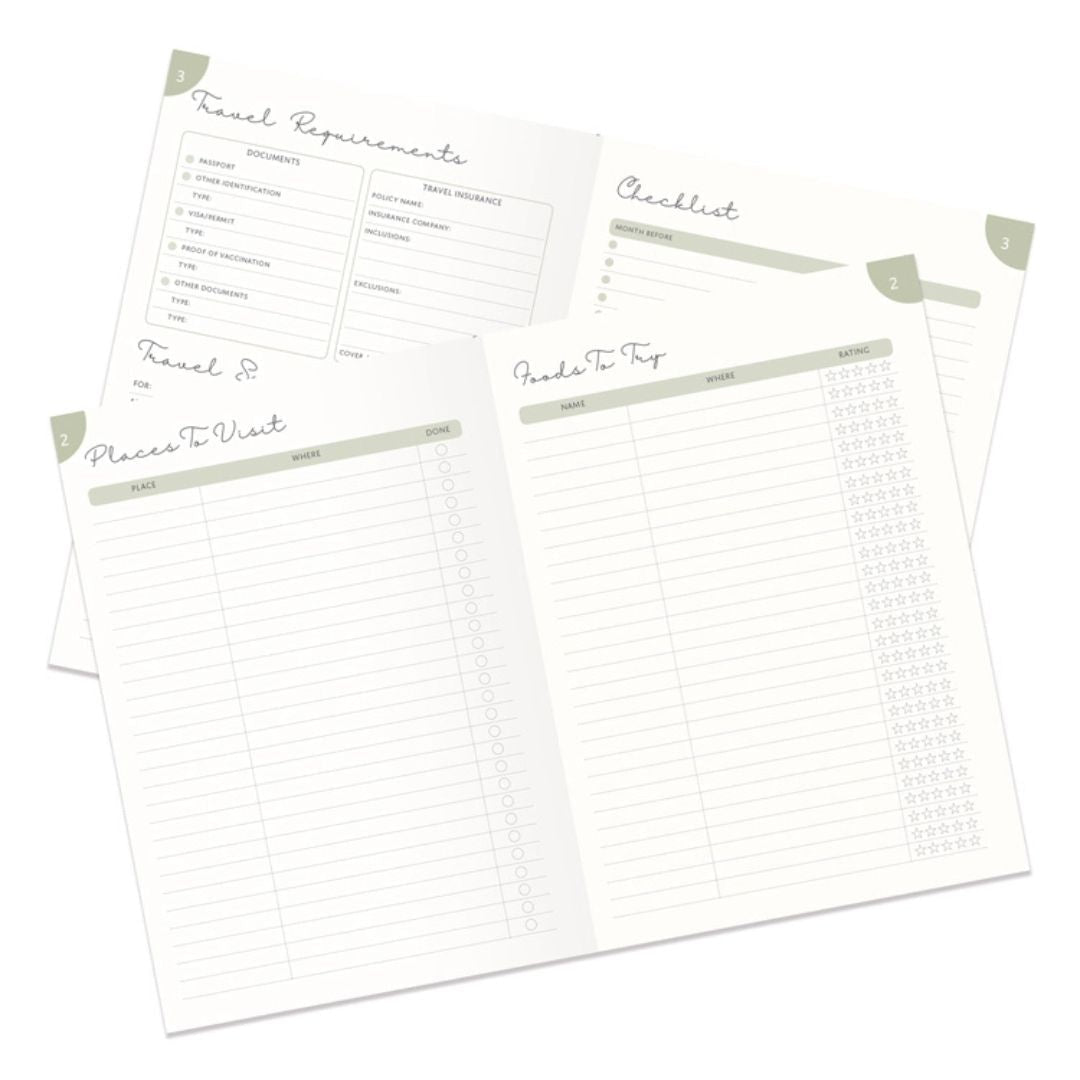 The World is Waiting Guided Travel Journal