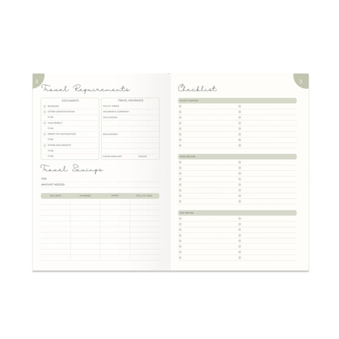 The World is Waiting Guided Travel Journal