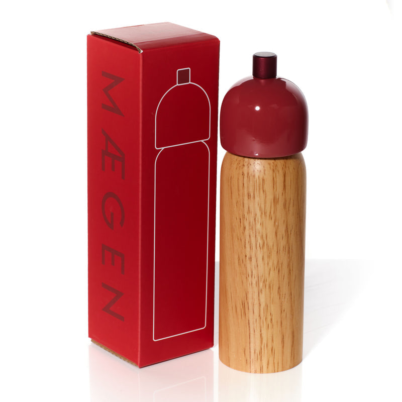 MÆGEN Salt & Pepper Grinder | Red & Red