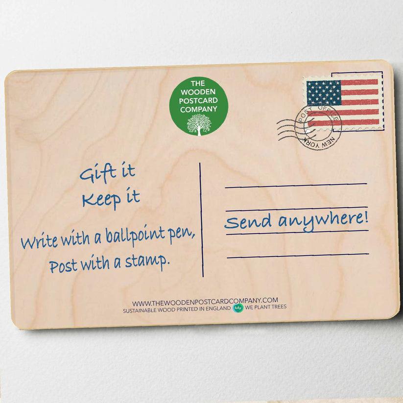 The Wooden Postcard Company - Spaniel Postcard
