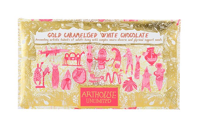 Arthouse Unlimited Chocolate - Gold Caramelised White Chocolate