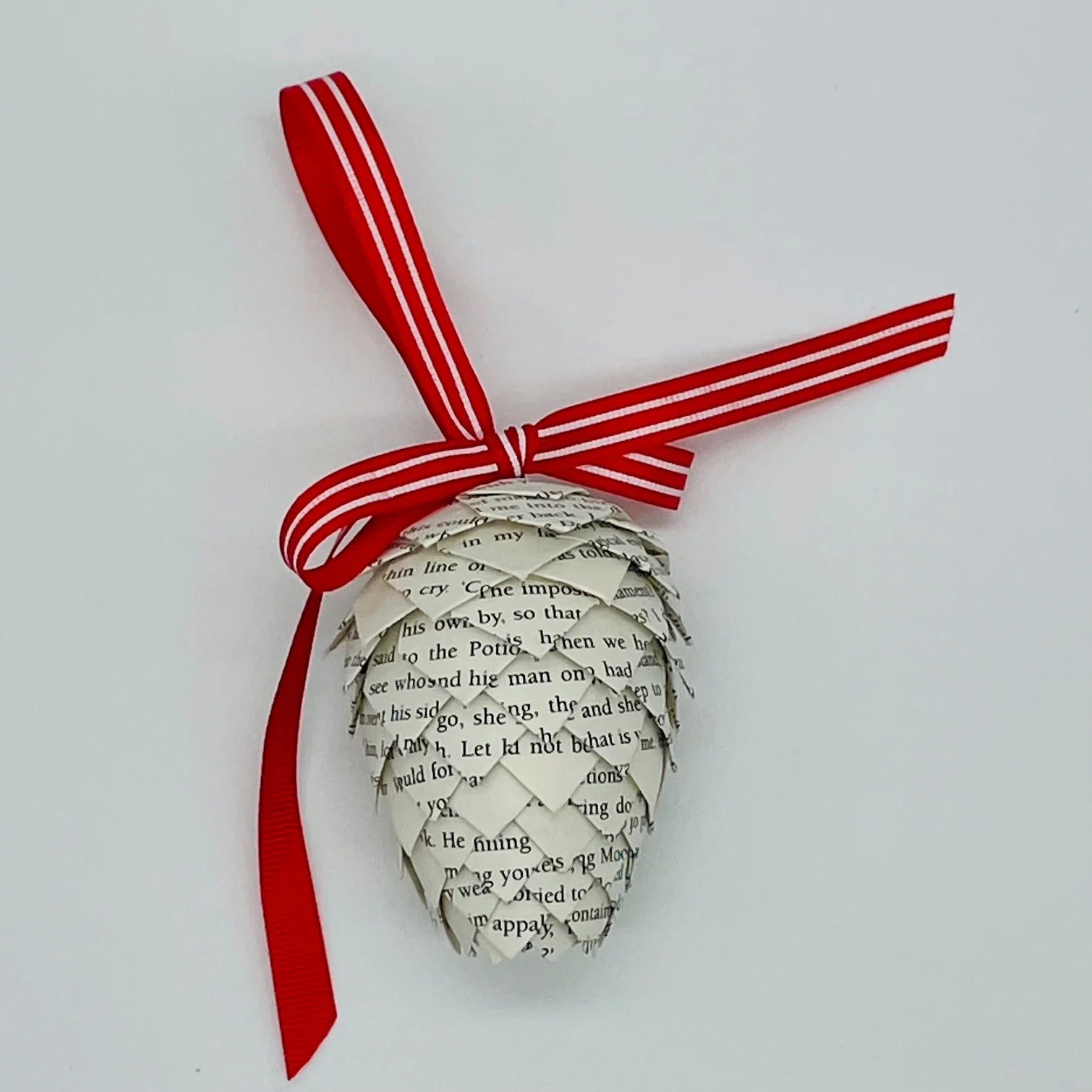 Handcrafted Paper Pinecone Christmas Tree Decoration Box - Harry Potter