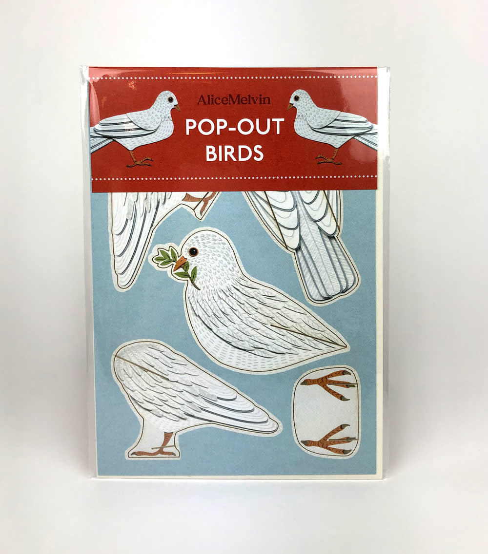 Dove Pop-Out Card by Alice Melvin