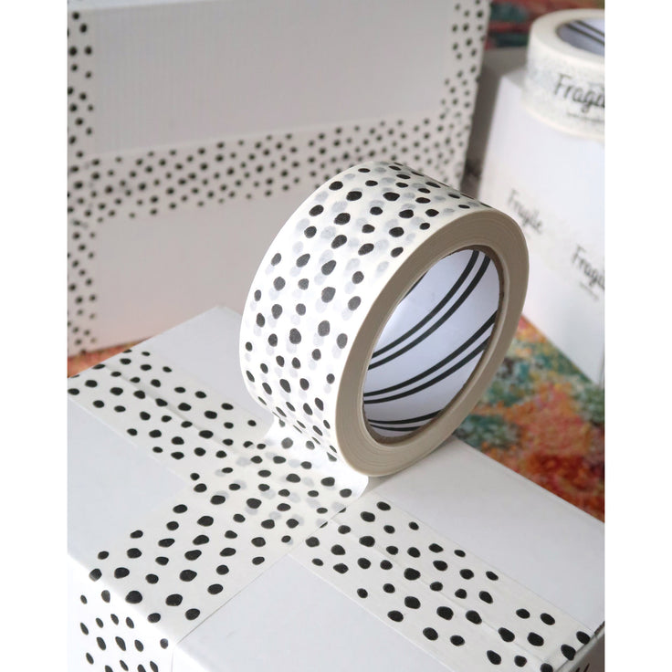 Cascayde Paper Tape 50m - Dalmatian (48mm Wide)